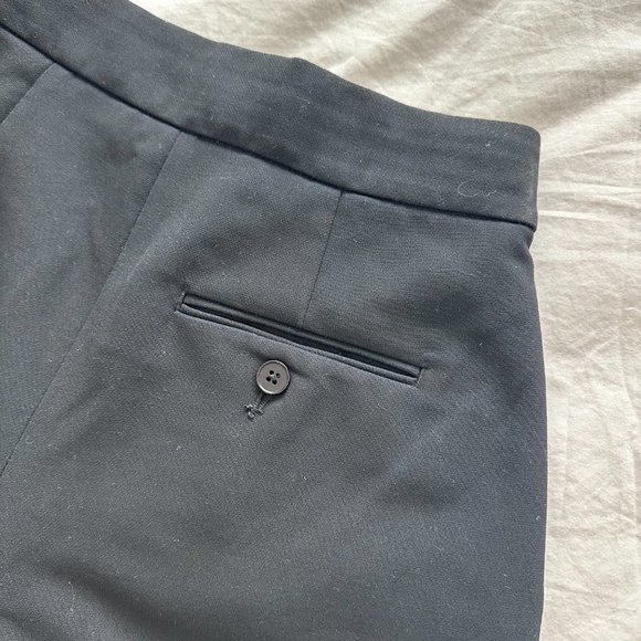 ARITZIA Wilfred The Effortless Short 5" High-waisted double-pleated shorts BLACK - Picture 7 of 7